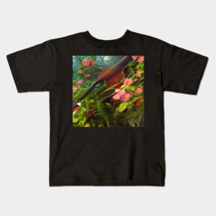 Cello & Flowers Kids T-Shirt